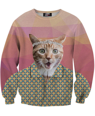 Grand Cat Crewneck Sweatshirt