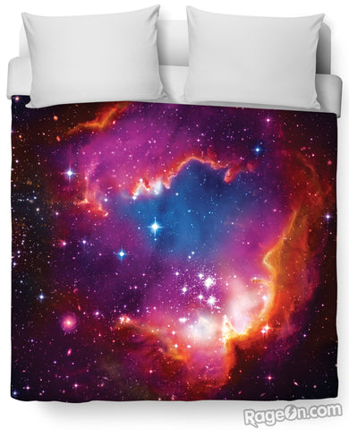 Cosmic Forces Duvet Cover