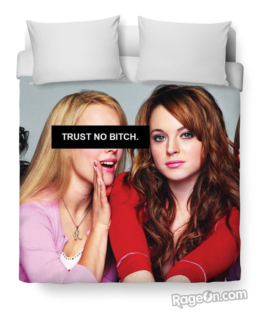 Trust No Bitch Regina George Duvet Cover