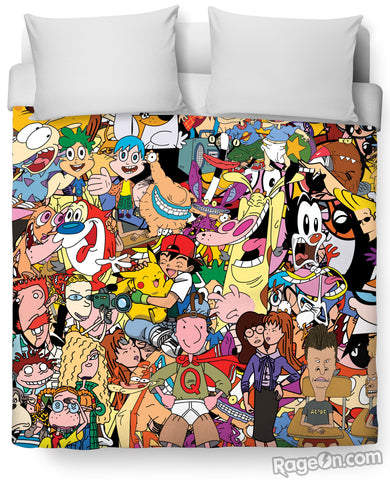 Totally 90s Duvet Cover