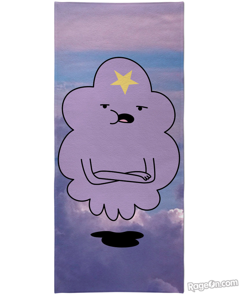 Lumpy Space Princess Beach Towel