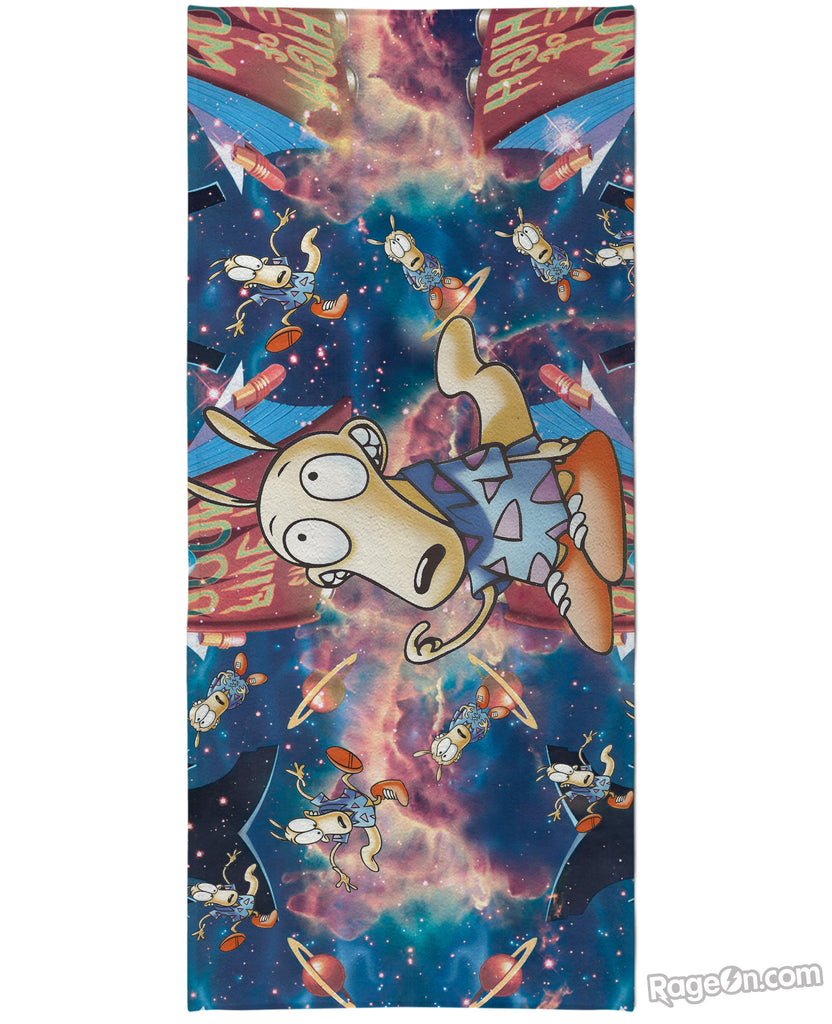 Rocko's Rockverse Beach Towel