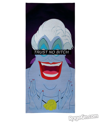 Trust No Bitch Ursula Beach Towel