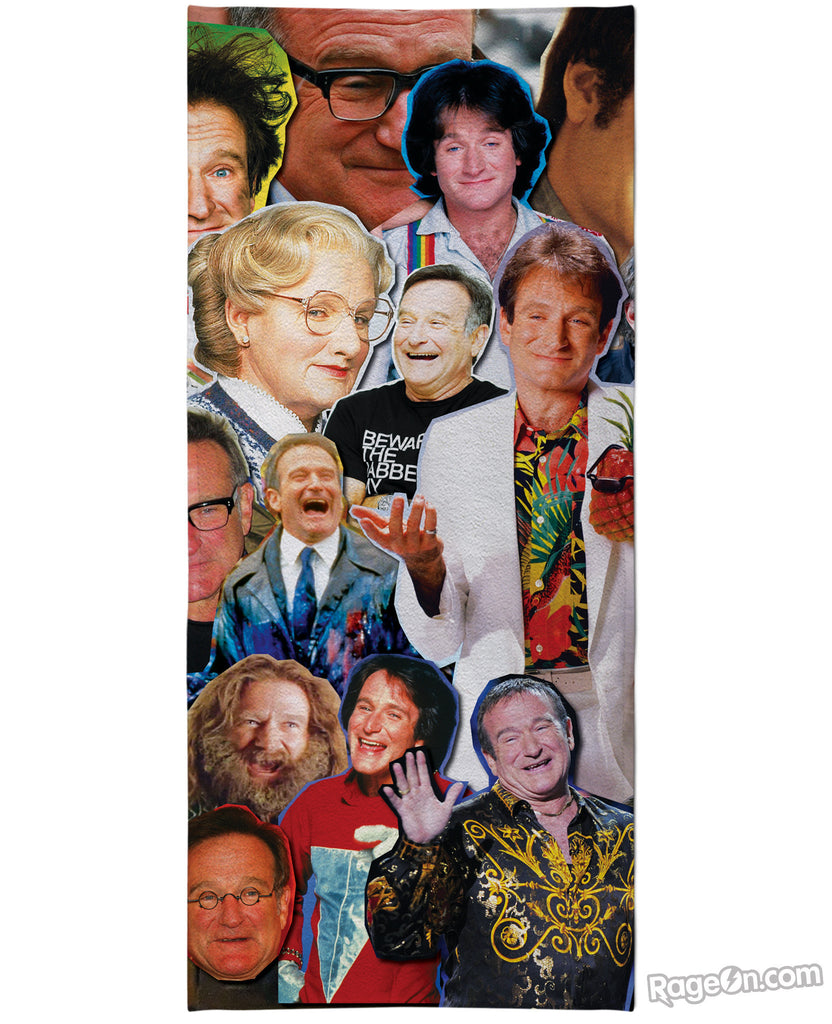Robin Williams Paparazzi Beach Towel