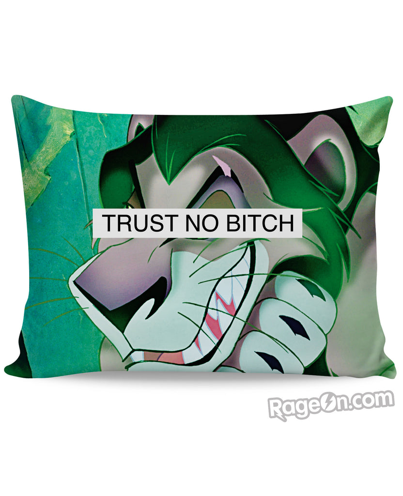 Trust No Bitch Scar Pillow Case