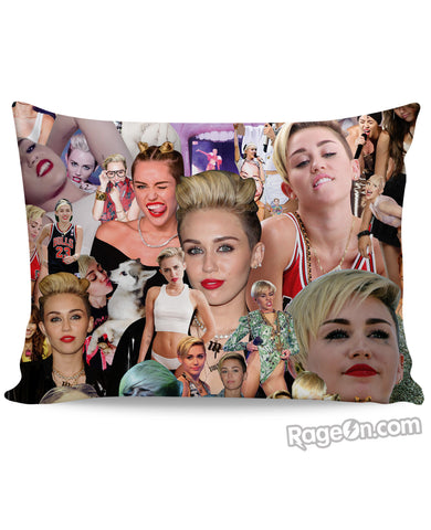 Miley Cyrus Paparazzi Pillow Case