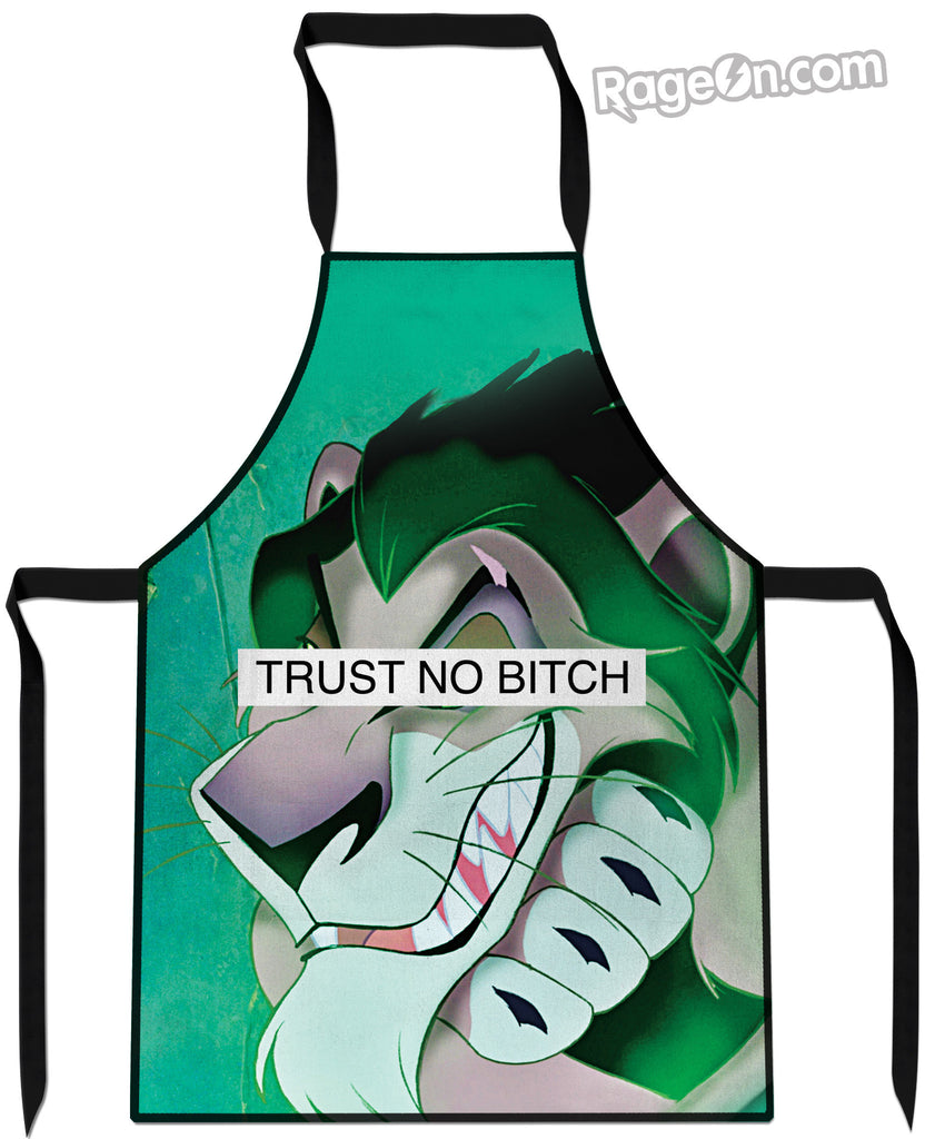 Trust No Bitch Scar Cooking Apron