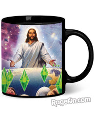 Jesus Died For Your Sims Coffee Mug