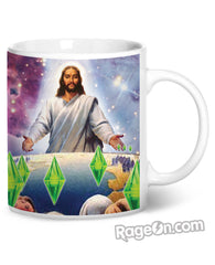 Jesus Died For Your Sims Coffee Mug