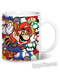 Mario On Shrooms Coffee Mug