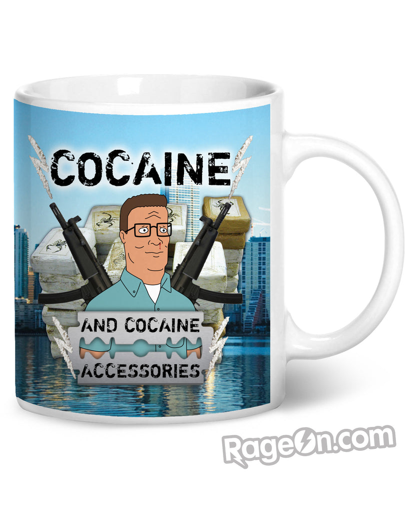 Cocaine and Cocaine Accessories Coffee Mug