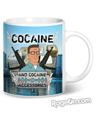 Cocaine and Cocaine Accessories Coffee Mug