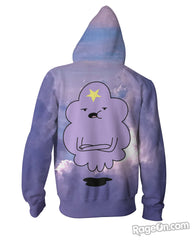 Lumpy Space Princess Zip-Up Hoodie