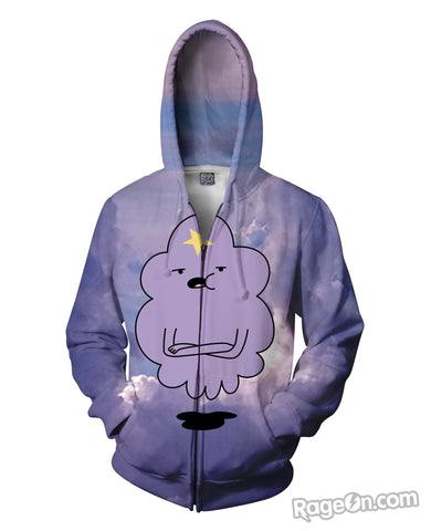 Lumpy Space Princess Zip-Up Hoodie