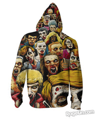 Zombies at the Mall Zip-Up Hoodie