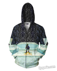 Zelda Great Fairy Fountain Zip-Up Hoodie