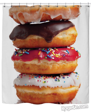Donut V2 Shower Curtain