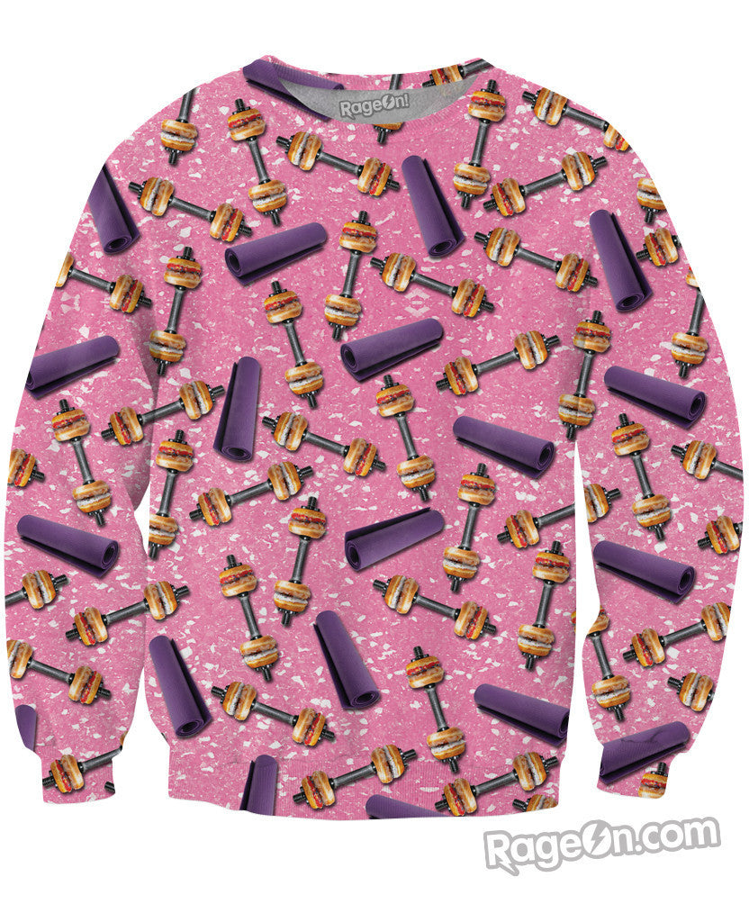 I Doughnut Lift Crewneck Sweatshirt