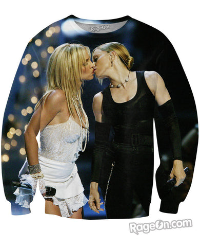Britney and Madonna Crewneck Sweatshirt