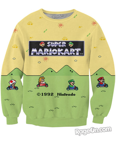 Super Mario Kart Crewneck Sweatshirt