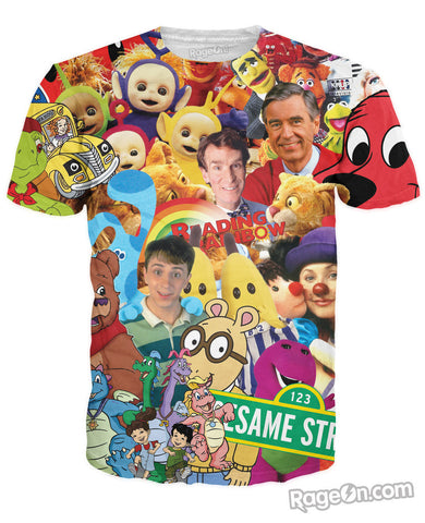 Childhood TV Shows T-Shirt *Ready to Ship*