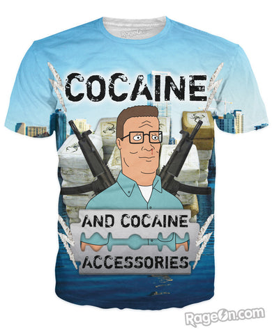 Cocaine and Cocaine Accessories T-Shirt *Ready to Ship*