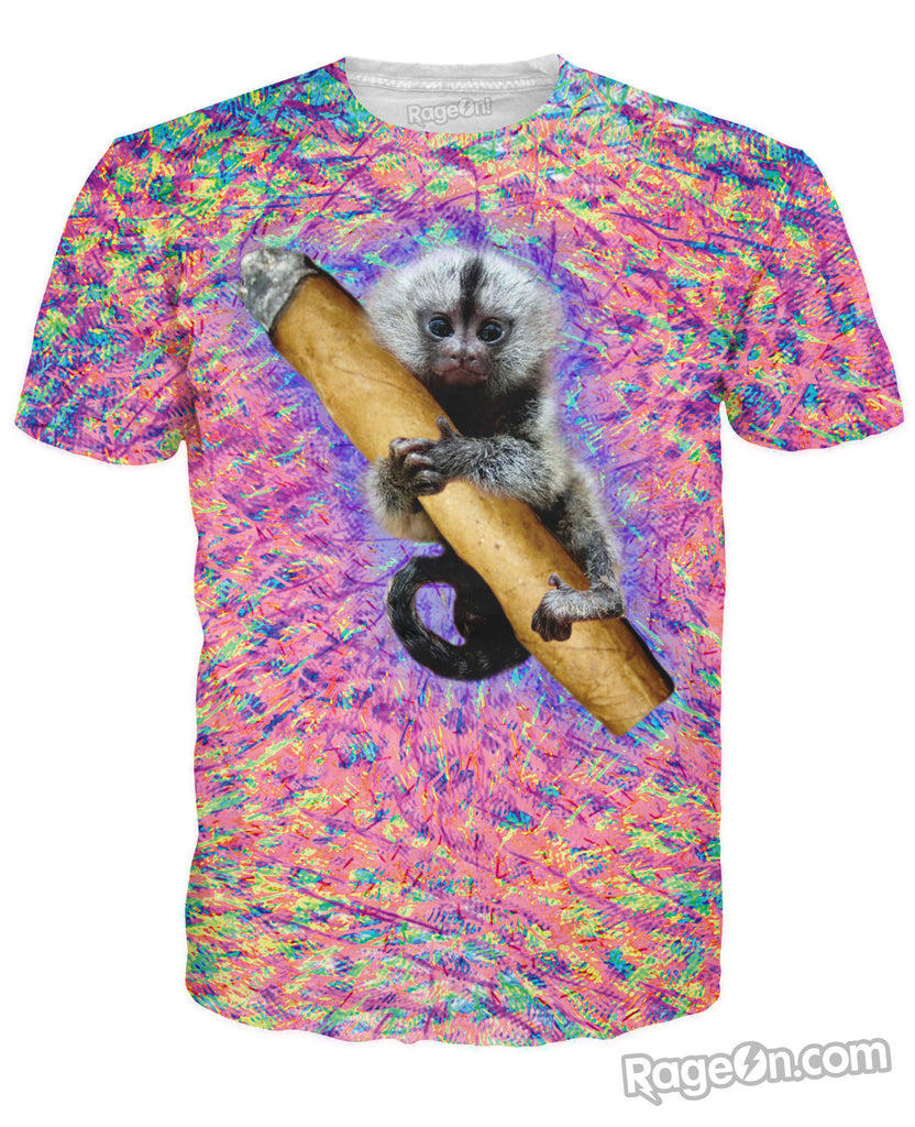 Finna Smoke Finger Monkey T-Shirt