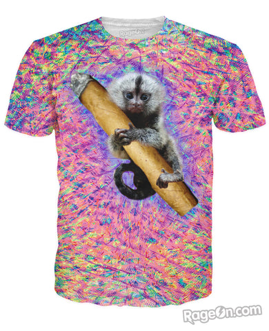 Finna Smoke Finger Monkey T-Shirt