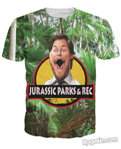 Jurassic Parks & Rec T-Shirt