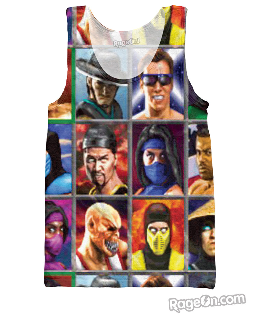 Mortal Kombat Choose Your Fighter Tank Top