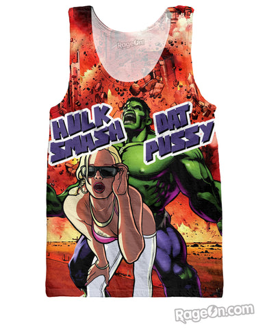 Hulk Smash Dat Pussy Tank Top