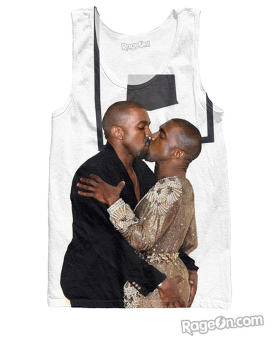 Kanye Kissing Kanye Tank Top