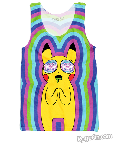 Pikachu on Acid Tank Top