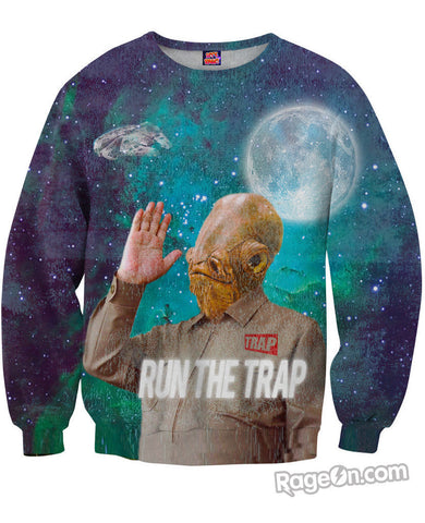 Admiral Ackbar TRAP Sweatshirt *Ready to Ship*