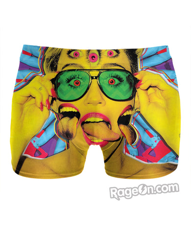 Miley Cyrus Psychedelic Underwear