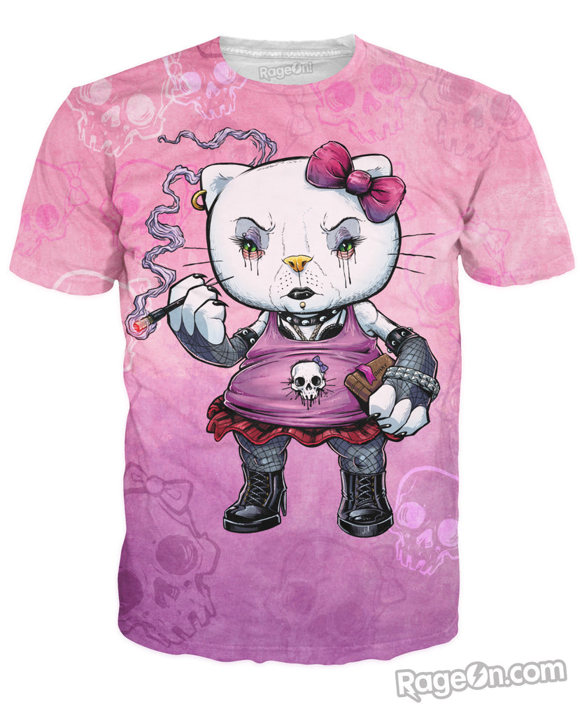 Hello Goth Kitty T-Shirt