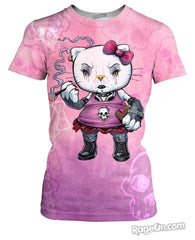 Hello Goth Kitty T-Shirt