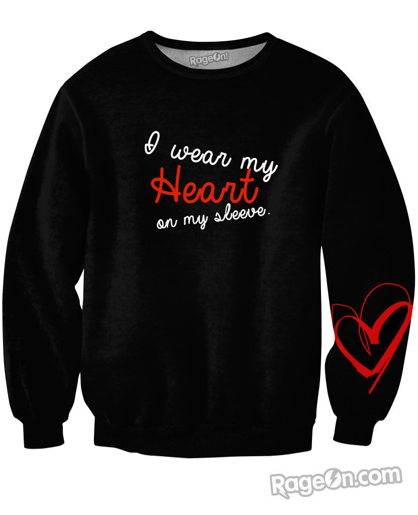 Heart on my Sleeve Sweatshirt
