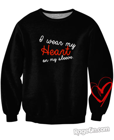 Heart on my Sleeve Sweatshirt