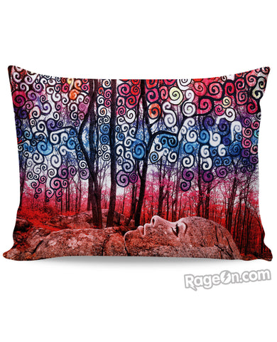 Scribble Forest Pillow Case