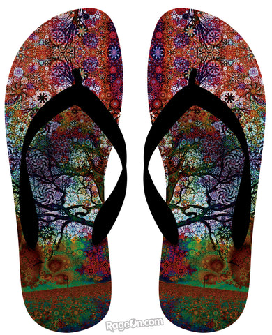 Trip Tree Flip Flops