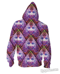Purple Wowie Zip-Up Hoodie