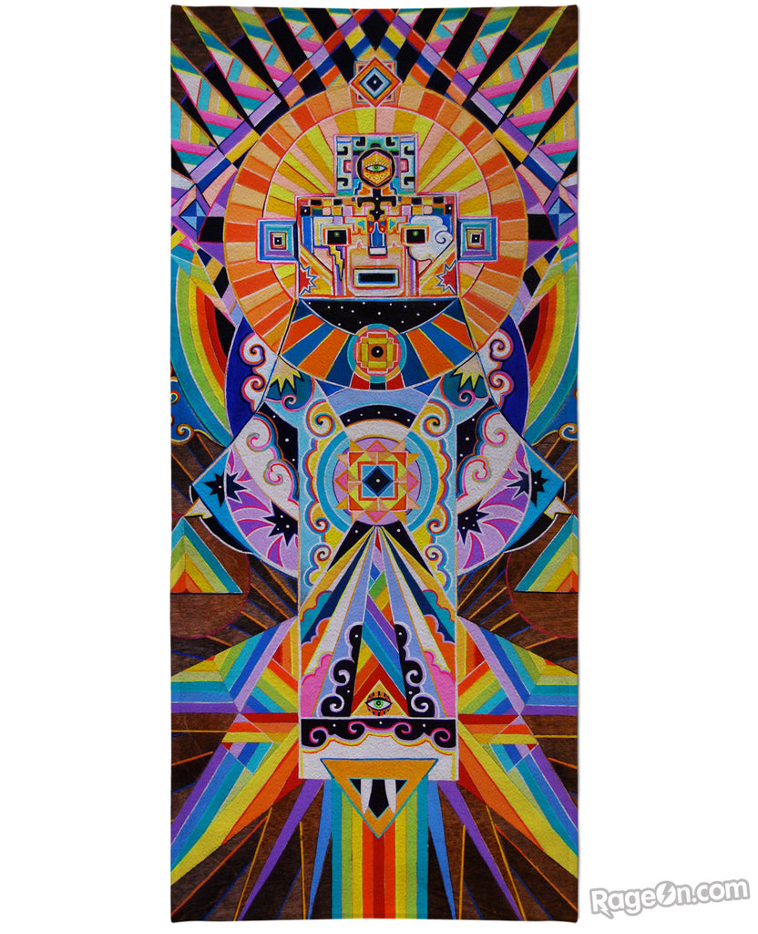 Sky Being Beach Towel