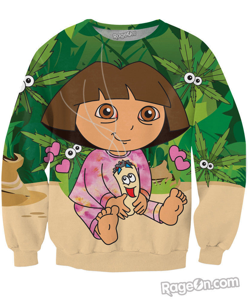 Dora the Kush Explorer Sweatshirt