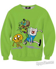 Green Jake and Finn Sweatshirt