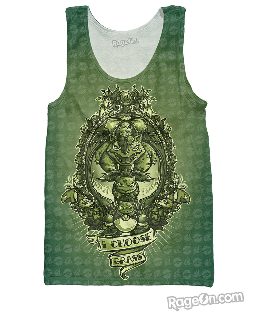 I Choose Grass Tank Top