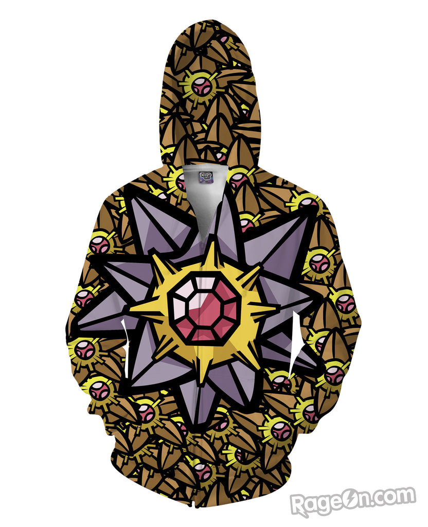 Starmie and You Zip-Up Hoodie