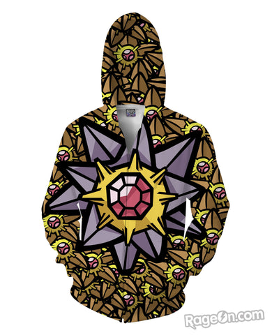 Starmie and You Zip-Up Hoodie