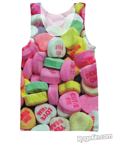 Candy Hearts Tank Top