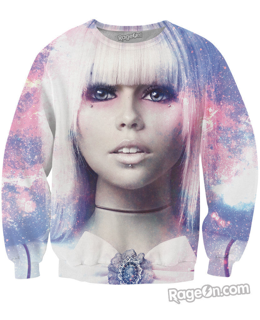 Galaxy Doll Sweatshirt *Ready to Ship*